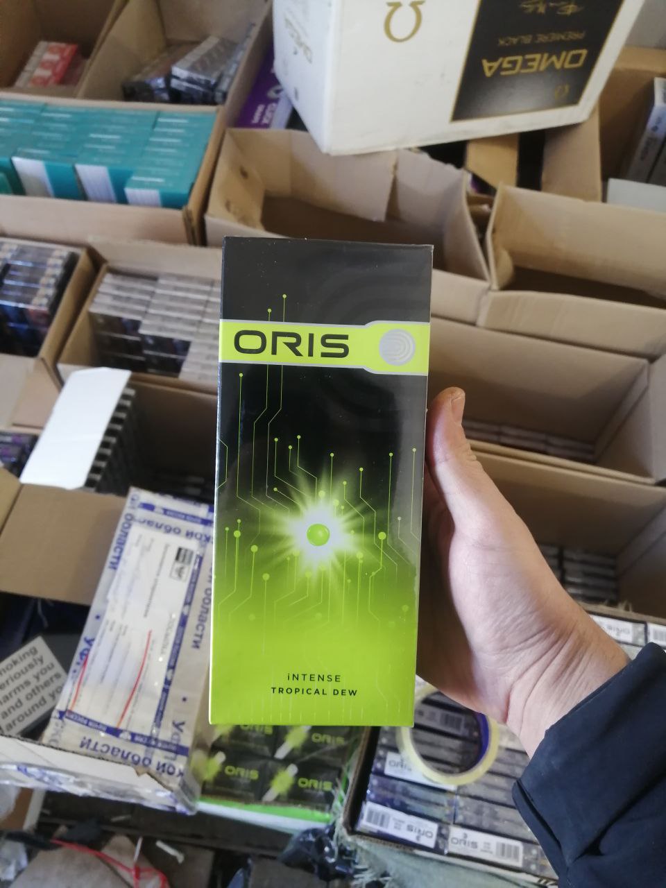 Oris QS Tropical Dew (дыня, кнопка)