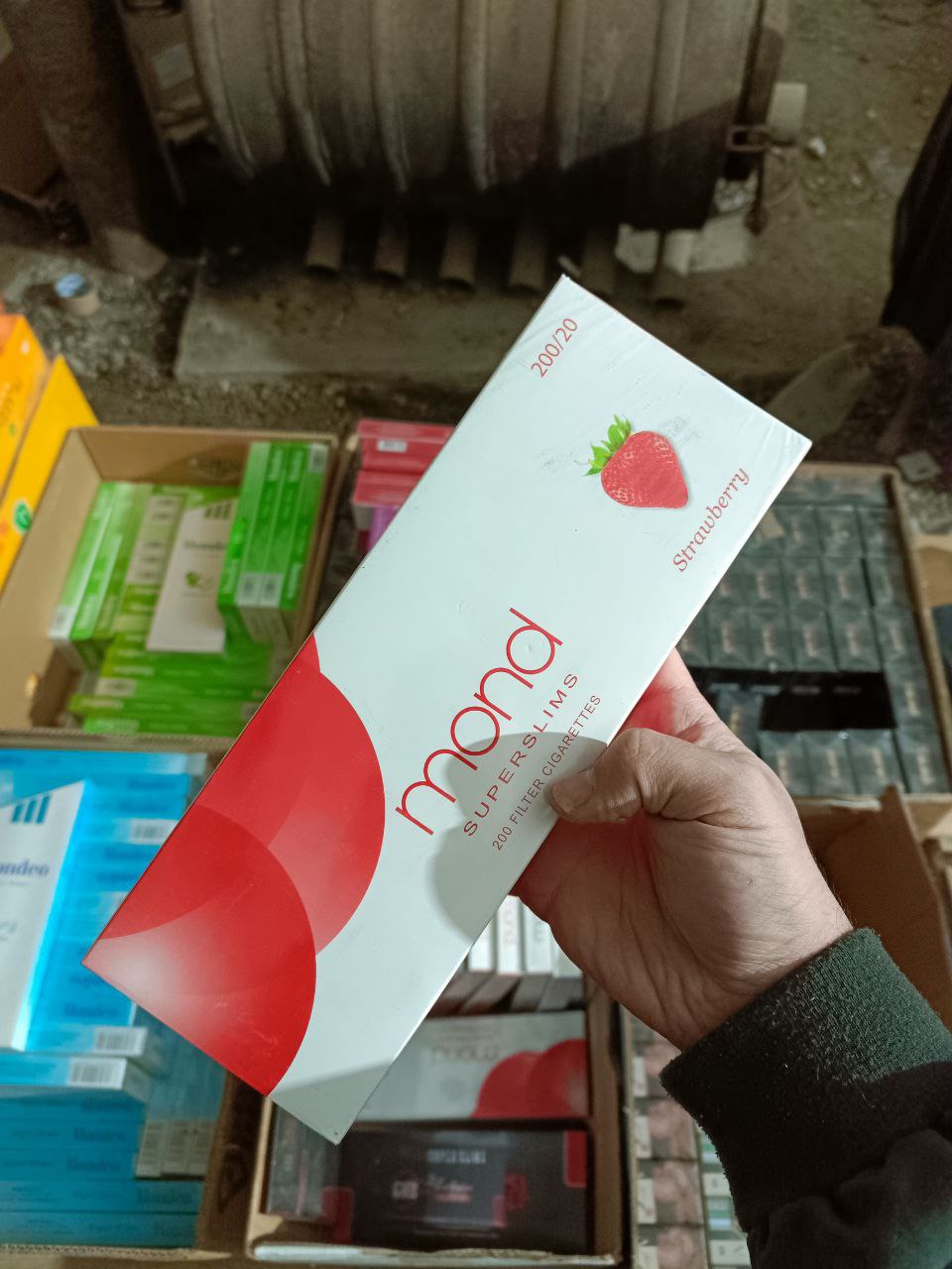 Mond Strawberry (клубника) Superslims