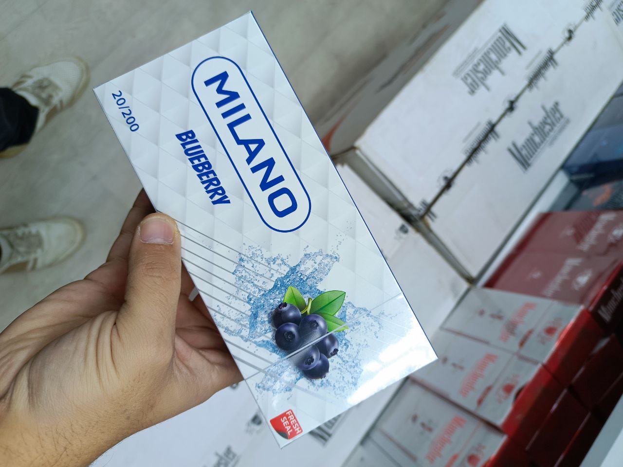 Milano Blueberry Superslims (черника)
