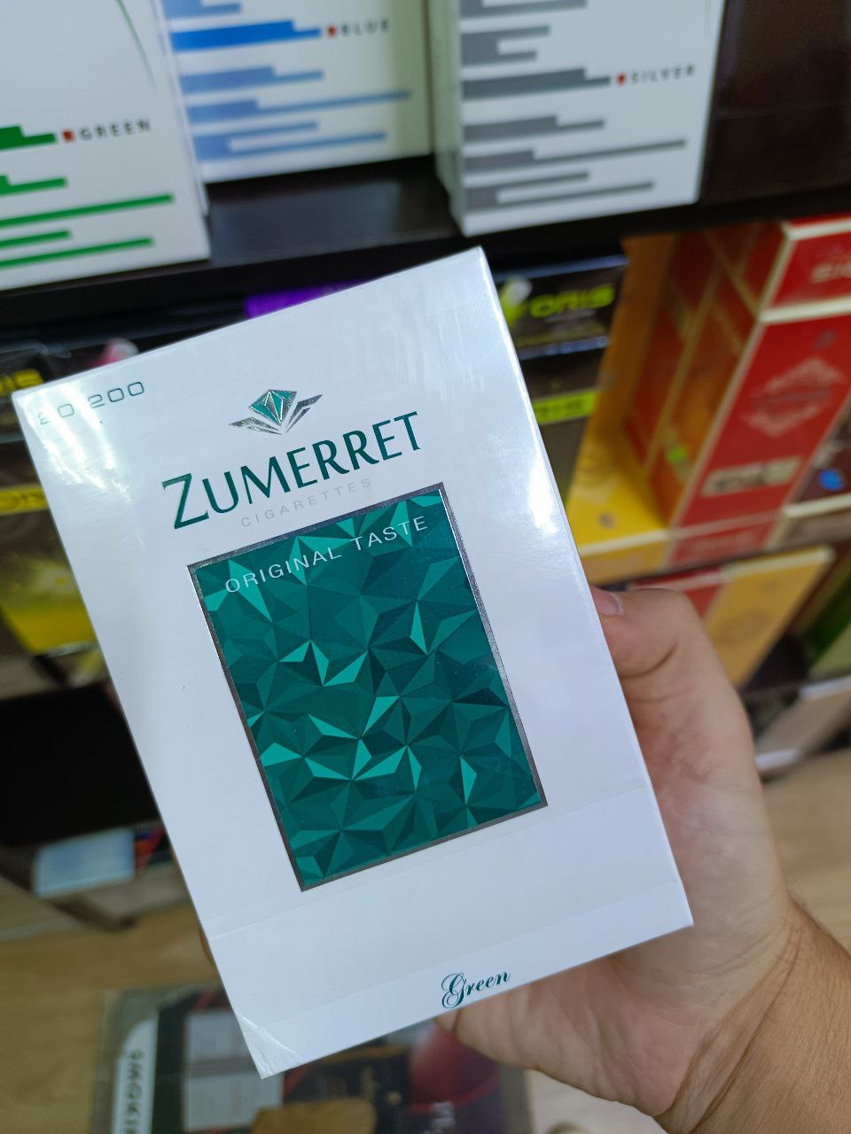 Zumerret Nano Green Menthol (ментол)