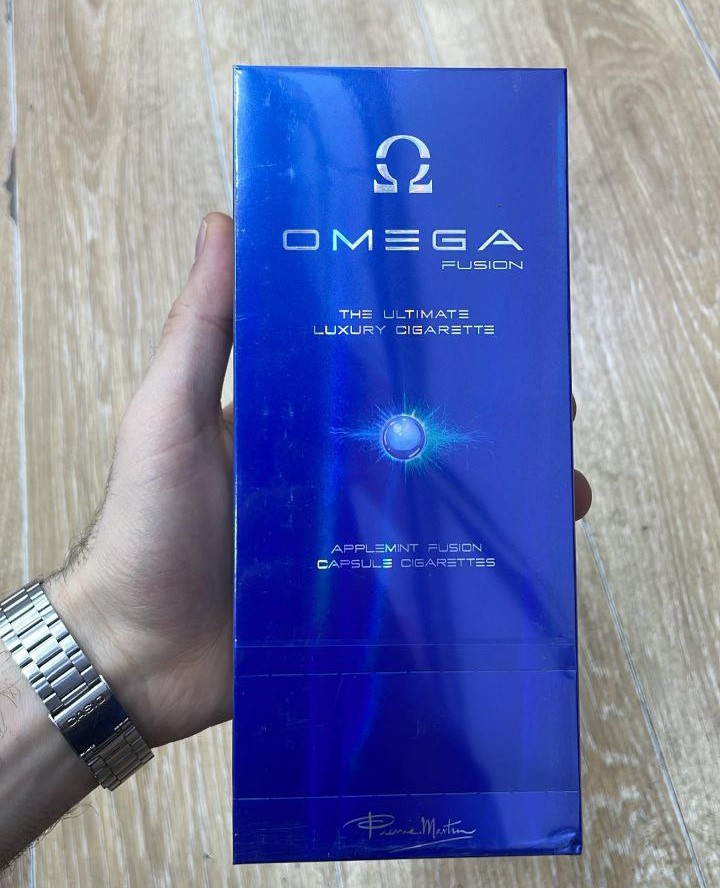 Omega QS AppleMint (яблоко, кнопка)